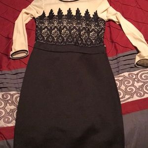 Black / Tan Dress